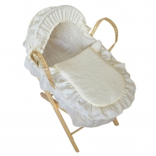 Kiddies Kingdom Deluxe DOLLS Moses Basket