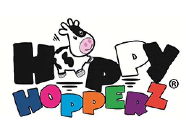 Happy Hopperz Bull - Blue